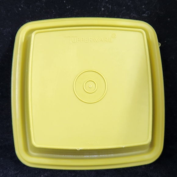 Vintage Tupperware Pickle Dipper Strainer Keeper Avocado Green #1560 Pickles - Picture 7 of 10